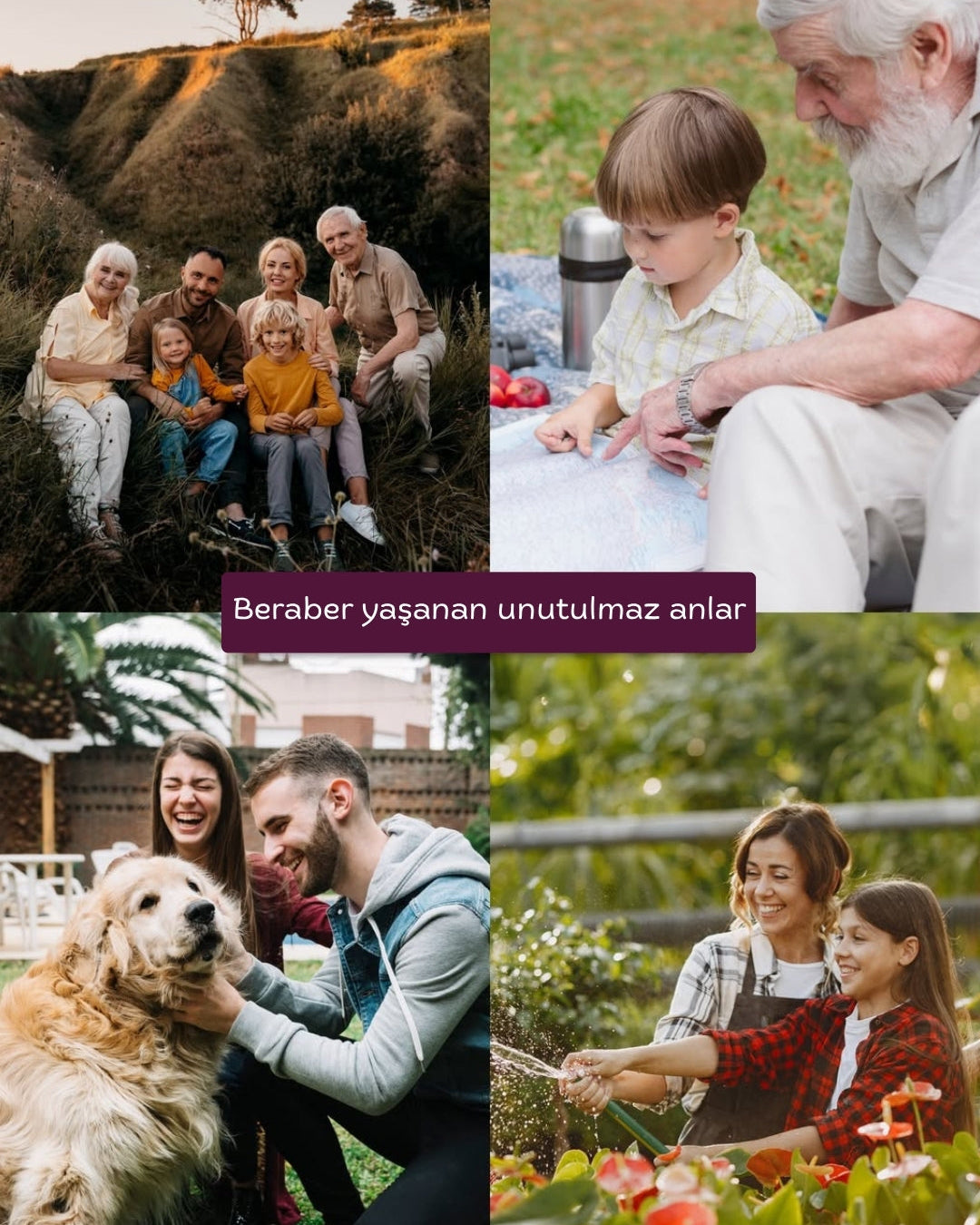 Aile Bahçesi Özelleştirilebilir Tablo
